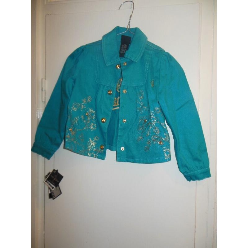 Girls Bay Phat jackets , BRAND NEW to fit sizes 4 to 6 years of age