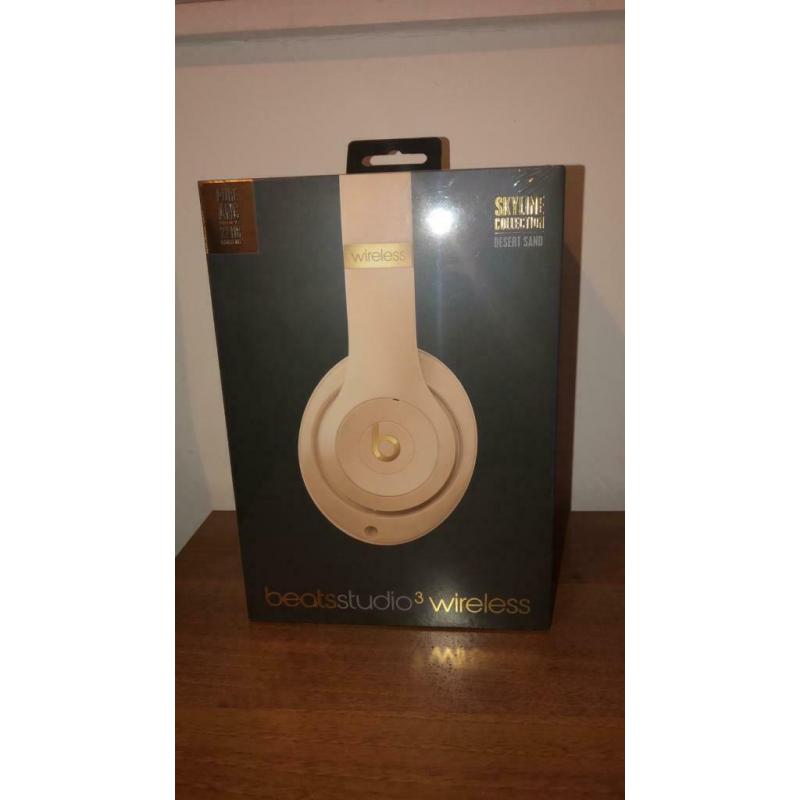 Rose gold beats wireless headphones