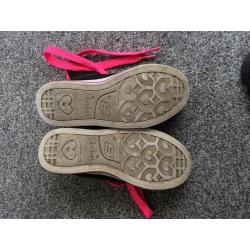 Skechers twinkle toes light up shoes size UK 13
