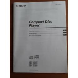 SONY Compact Disc Player