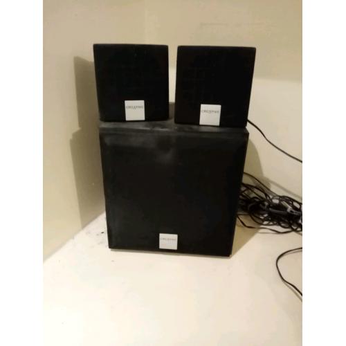 Speakers in good condition by creative