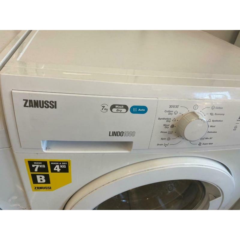 Zanussi washer dryer