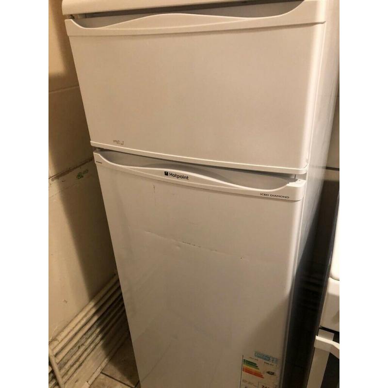 Used Fridge Refrigerator with Freezer Hotpoint