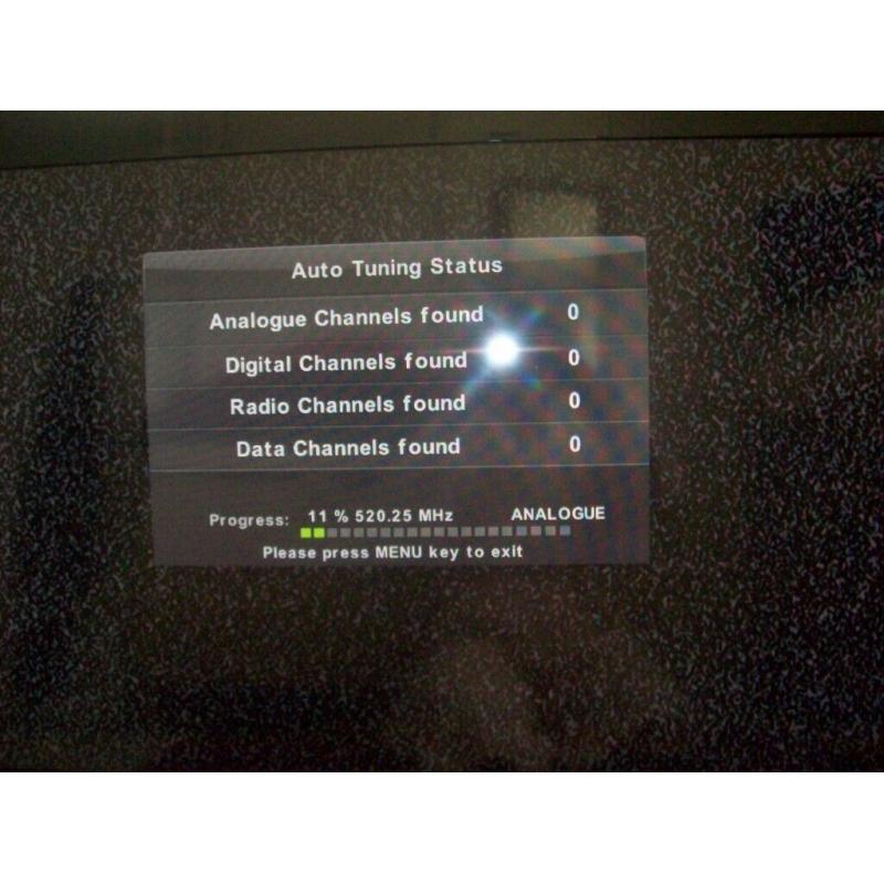 technika 46 inch lcd tv please read.