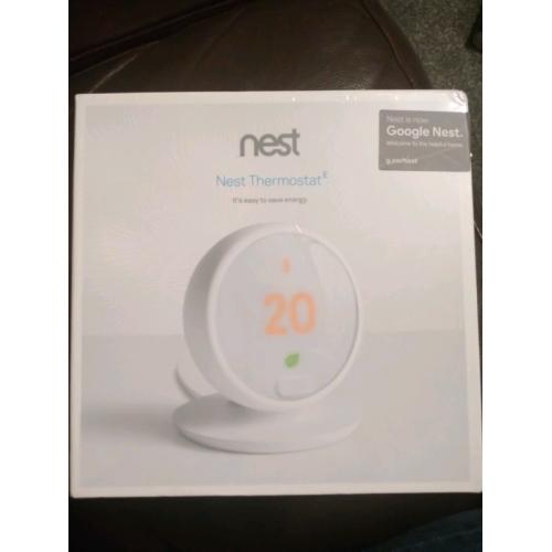 Nest thermostat e & heat link e brand new sealed