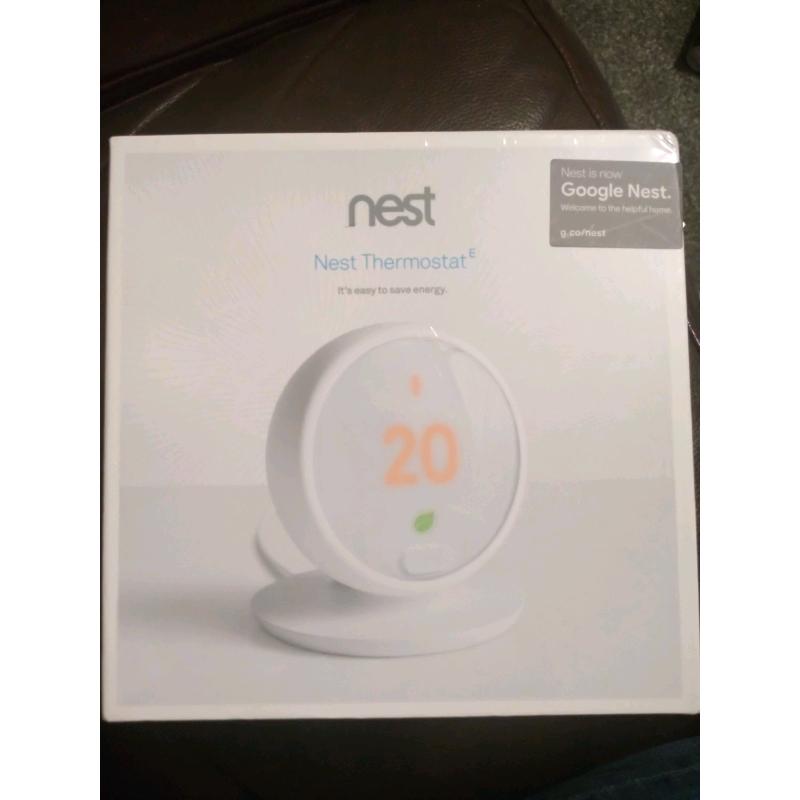 Nest thermostat e & heat link e brand new sealed