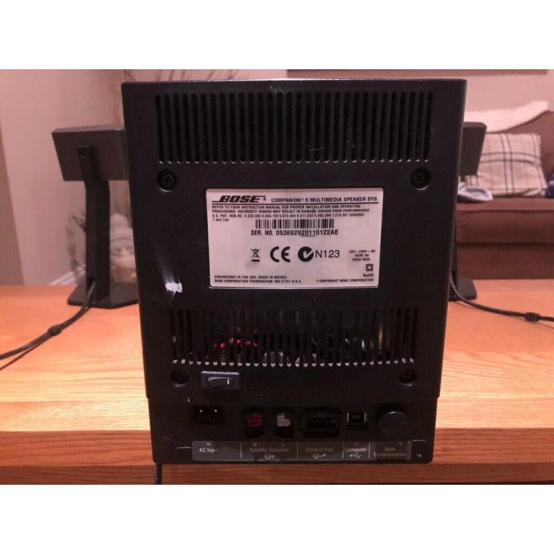Bose surround speaker unit