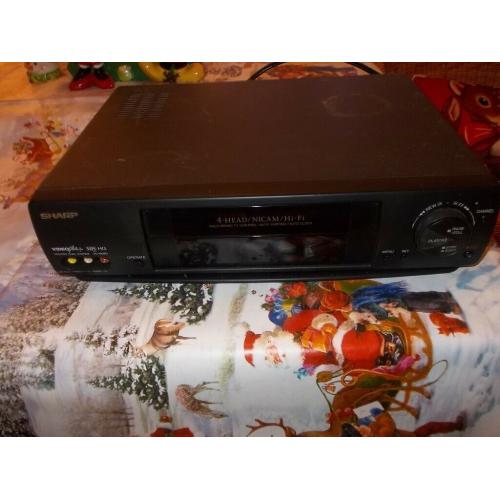 Sharp Vhs Video Recorder Model VC-MH60HM Video Plus 4 Head Nicam HI Fi