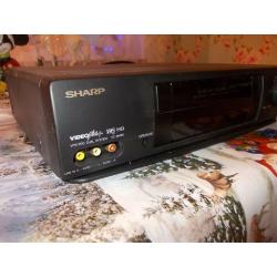 Sharp Vhs Video Recorder Model VC-MH60HM Video Plus 4 Head Nicam HI Fi