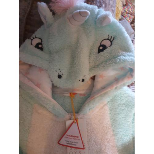 JOHN LEWIS ONESIE AGE 12 NEW UNICORN
