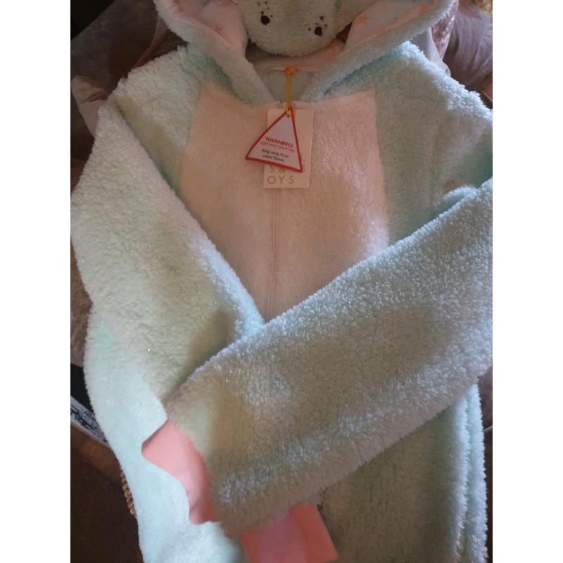JOHN LEWIS ONESIE AGE 12 NEW UNICORN