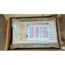 Double radiator 600mm x 400mm 2454BTU 719 watts, White.