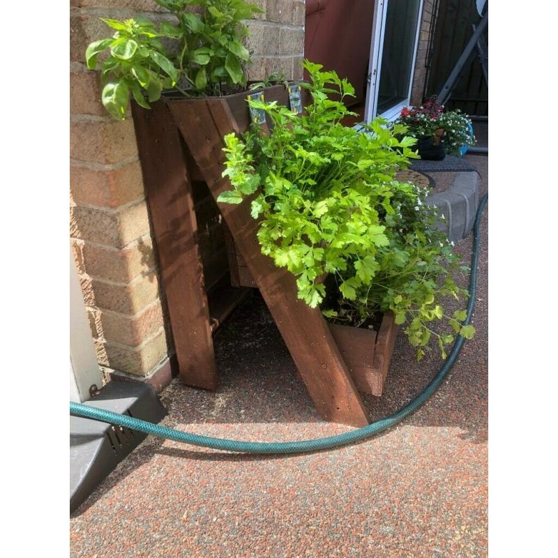 3 tier herb/strawberry/flower planter
