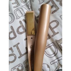 Twisted hair curler
