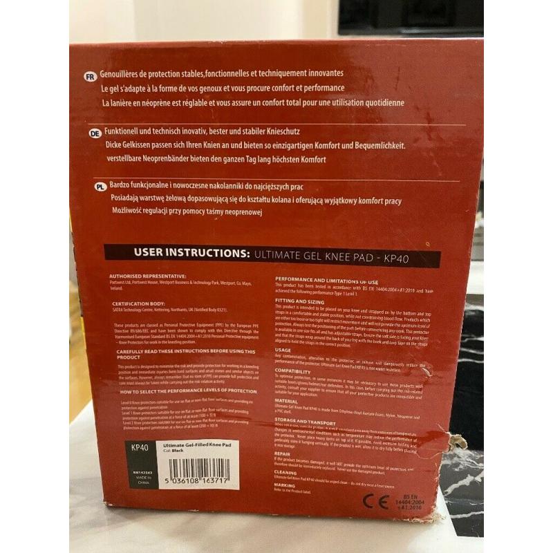 Gel kneepads