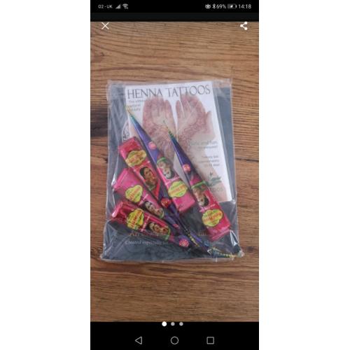 Henna Tattoo Kit