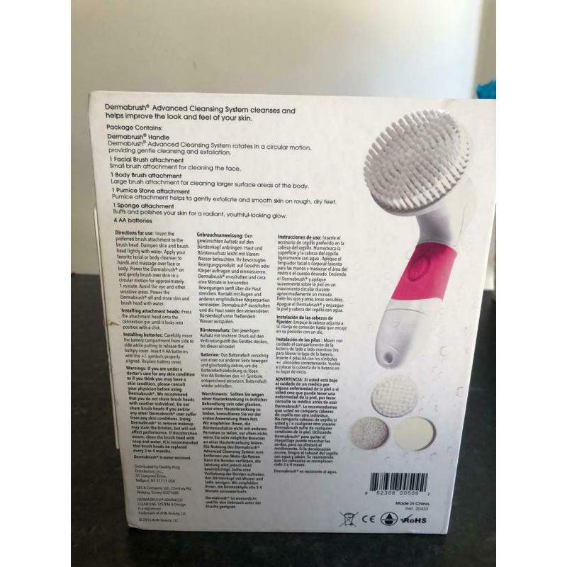 NEW Dermabrush Advanced Cleaning System
