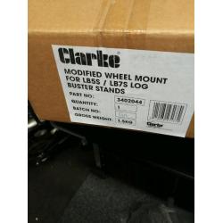 Clarke log splitter wheel mount