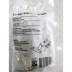 NEW Hafele ASC soft close hinges 110 degrees. 12 pairs at ?3 each