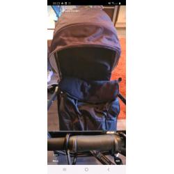 Mamas and paps armadillo flip xt with purple hood