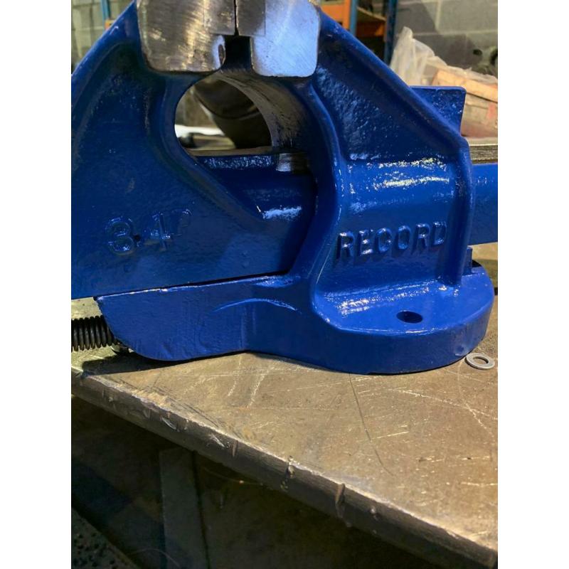 Record n34 vice for sale workshop metal work.