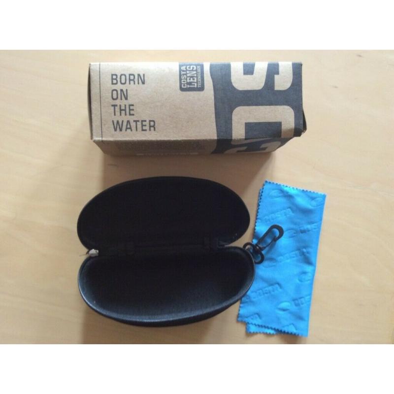 BRAND NEW BOXED COSTA DEL MAR Sunglasses - Branded Case and Cloth