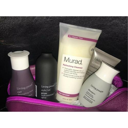 Murad Facial Cleanser and Living Proof Miniatures Exclusive Bundle