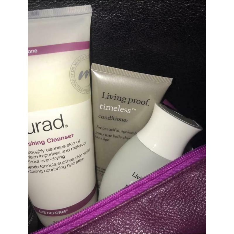 Murad Facial Cleanser and Living Proof Miniatures Exclusive Bundle