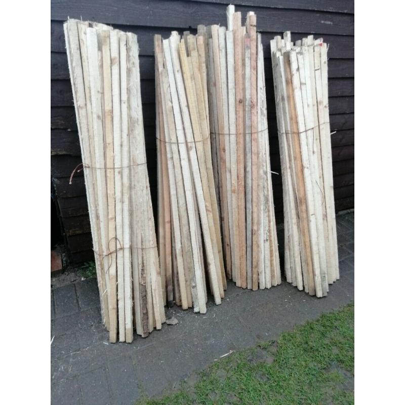 4ft wooden lats