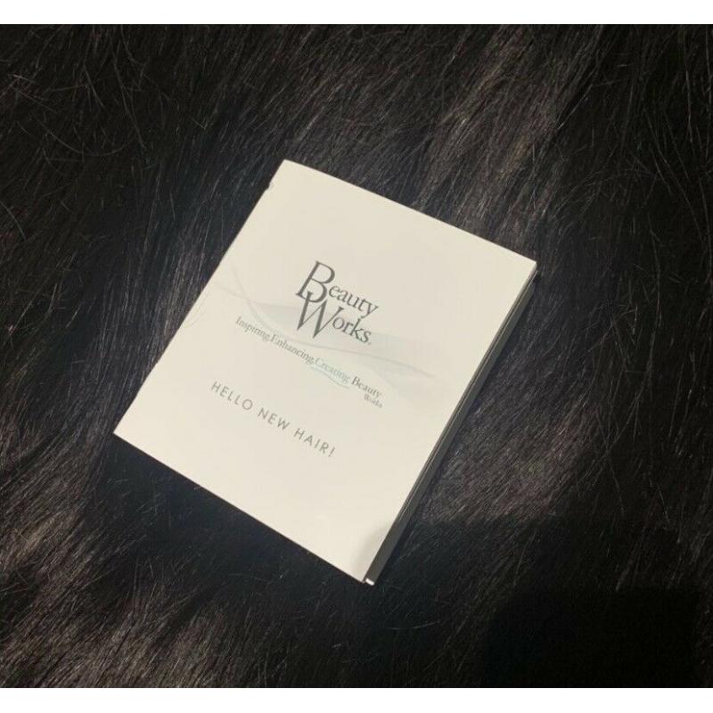 Beauty Works 22? Double Set Clip In Extensions in ?Natural Black?
