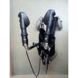 three-wheeled rollator , ,practically new,with bag
