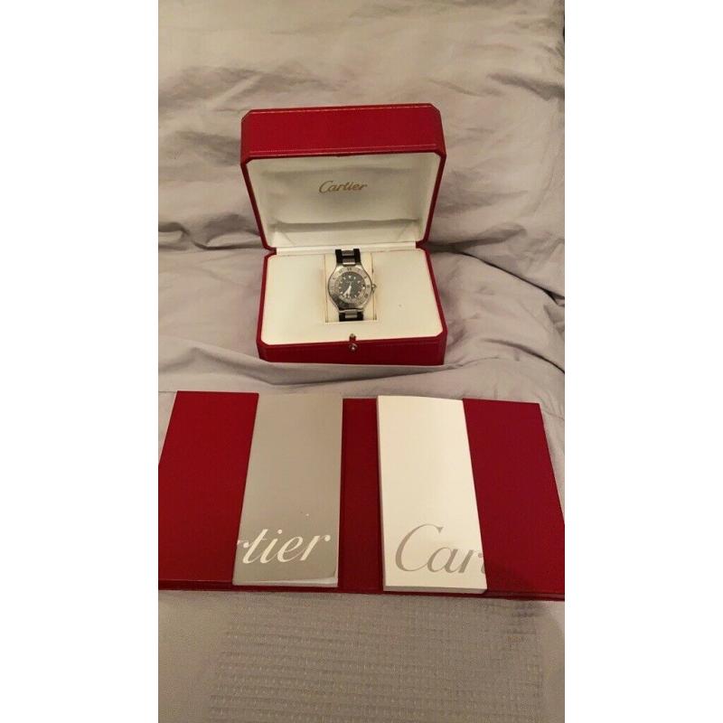 Cartier 21 Autoscaph Box & Booklets