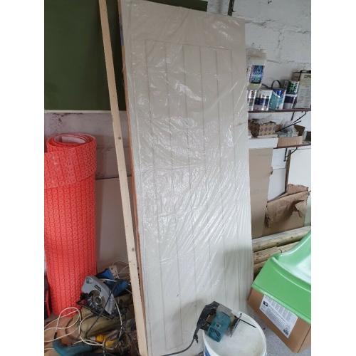 Brand New White Fire Door
