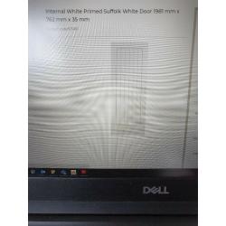 Brand New White Fire Door