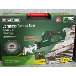 New Parkside 20V Cordless Garden Saw PASA 20-Li A1 + Battery + Charger