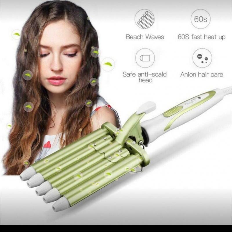 NEW 5 Barrels Curling Iron
