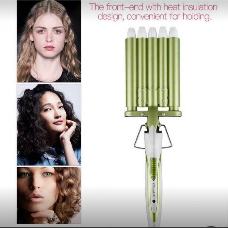 NEW 5 Barrels Curling Iron
