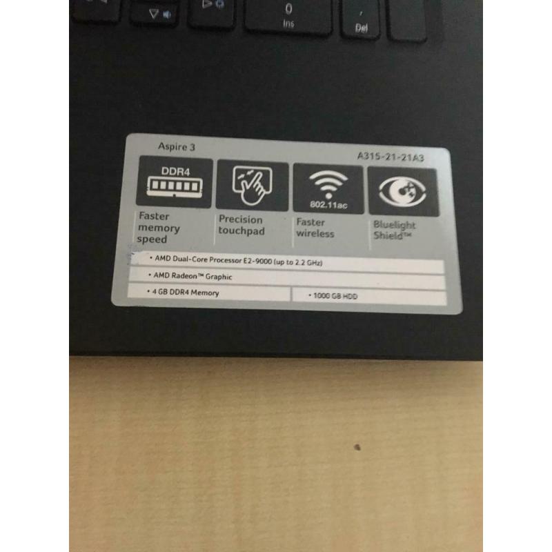 Acer aspire 3 laptop