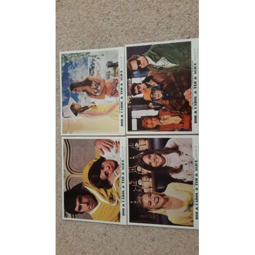 Eight Colour 8"?10". Movie Stills from Bob & Carol & Ted & Alice.