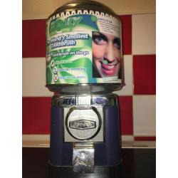 Vending Machine toothbrush toothpaste Rolly Brush overnight bag fuzzy brush