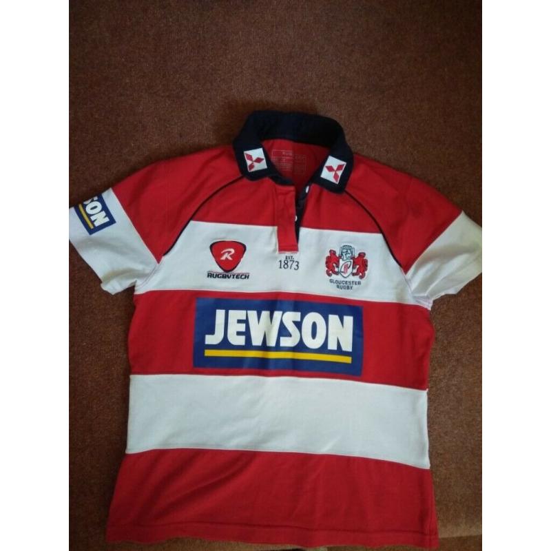 Gloucester Rugby shirt/jersey