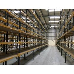 job lot 1000 bays link pallet racking AS NEW( storage , shelving )
