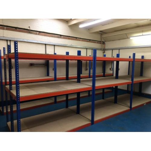 Super heavy duty industrial long span shelving 2 meters high ( pallet racking , storage )