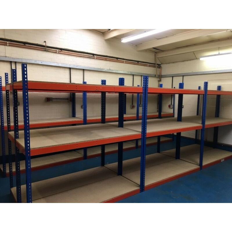 Super heavy duty industrial long span shelving 2 meters high ( pallet racking , storage )