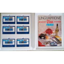 Linguaphone French learning programme (6 Cassettes & 2 Books)