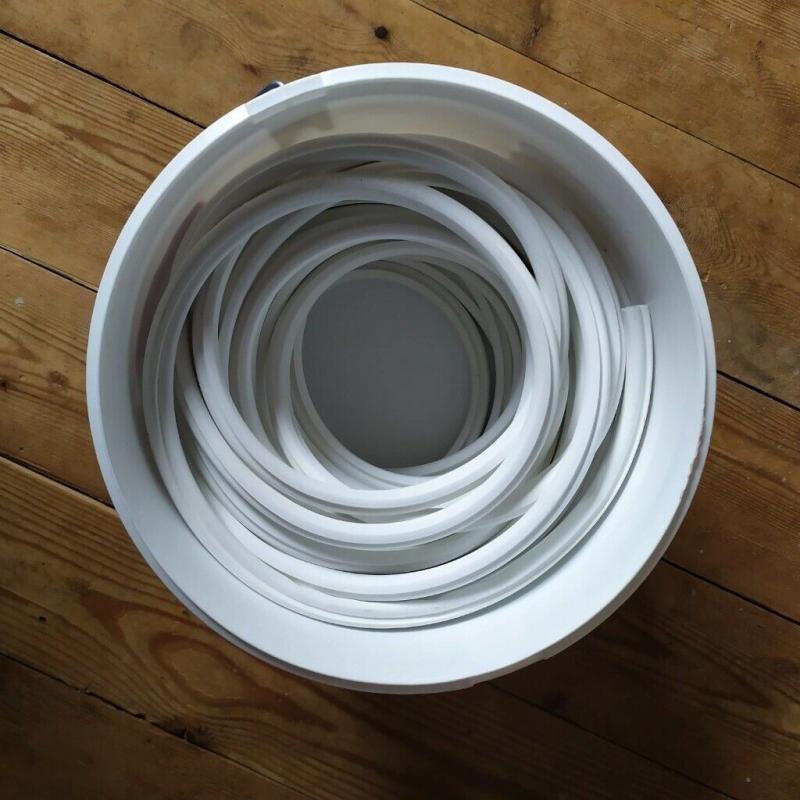 STORMGUARD UPVC Replacement Push in Seal White 20M