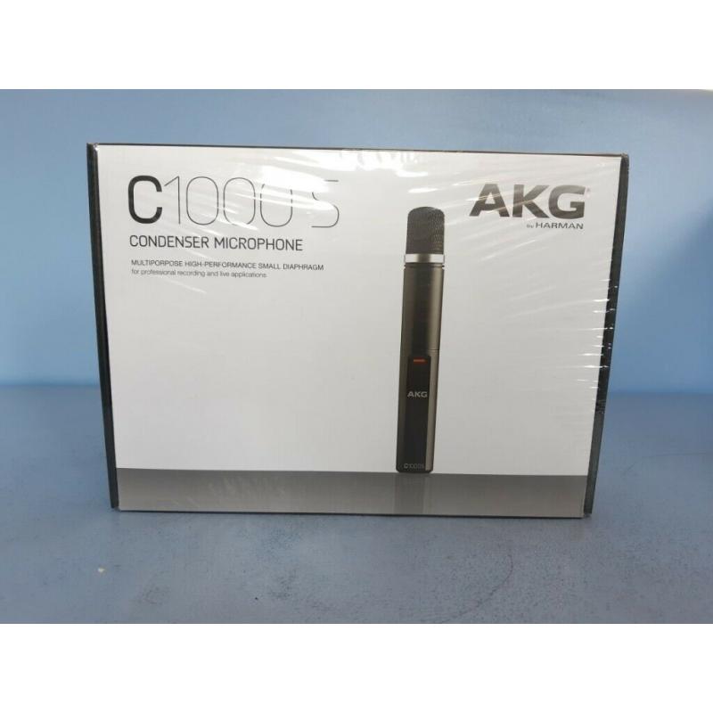 AKG C1000S Small-Diaphragm Condenser Microphone (New) + Chord 6M Profe