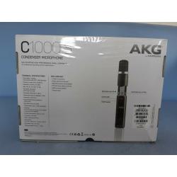 AKG C1000S Small-Diaphragm Condenser Microphone (New) + Chord 6M Profe