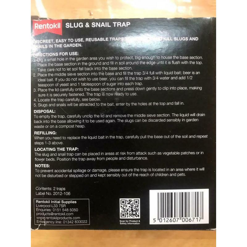 Slug & Snail Trap