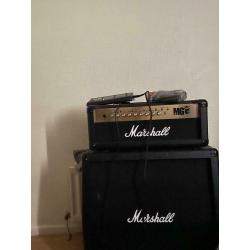 Marshall Mg100fx, Cab and footswitches